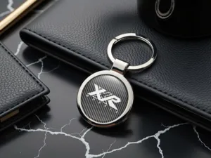 XXR Portachiavi Logo Metallo Premium Personalizzato